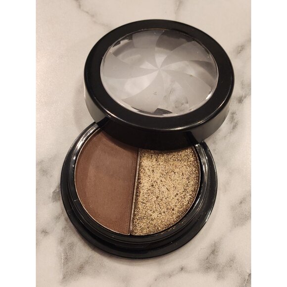 Elf Eye Candy Eyeshadow Duo In Neutral Brown & Gold Shimmer - Picture 1 of 3